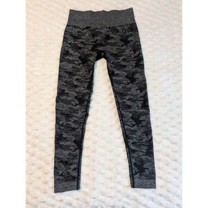 Gymshark Camo Seamless High‎ Waisted Leggings Athletic Gym Activewear M